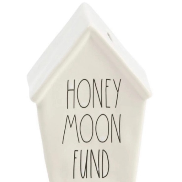 NWT Rae Dunn Honeymoon Fund Money Bank - Picture 6 of 7